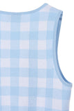 SL Gingham pattern other top