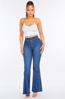 American Bazi High Waist Curvy Flare Jeans