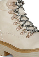 Boskoff Lace-Up Chunky Warm Ankle Boots