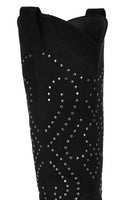 Lariat Studs Embellished Cowboy Boots