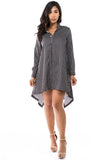 TOP SHIRT DRESS