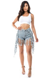 DENIM SHORT