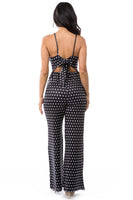 SEXY JUMPSUIT POCK DOT