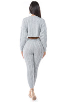 2PC SET SWEATER PANT SUITS