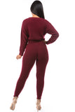 2PC SET SWEATER PANT SUITS