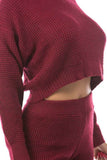 2PC SET SWEATER PANT SUITS