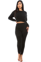 2PC SET SWEATER PANT SUITS