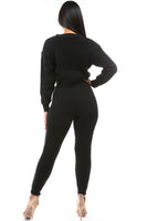 2PC SET SWEATER PANT SUITS