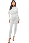 TOP TWO PIECE PANT SET