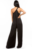 SEXY BELT PANT STYLE JUMPSUIT