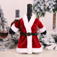 Santa Claus Wine Covers