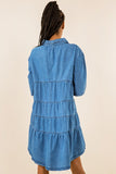 WOMEN FASHION DENIM DRESS