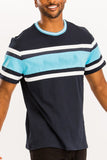 COTTON THREE STRIPE TSHIRT