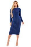 LONG MAXI SWEATER DRESS