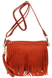 Western Fringe Clutch Cross Body Bag