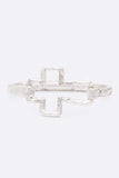 Hammer Cross Spring Bangle