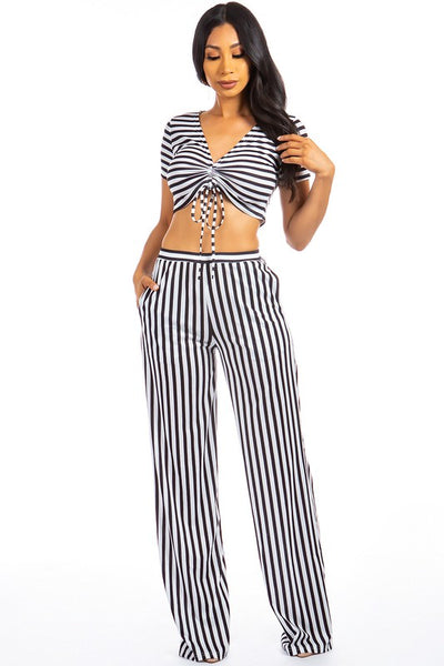 SEXY TWO PIECE PANT SET