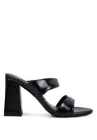 HOT MESS HIGH HEELED BLOCK SANDAL