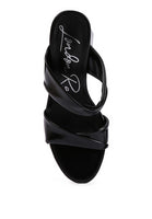 HOT MESS HIGH HEELED BLOCK SANDAL