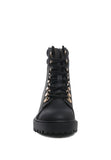 SHIRLY SOFT LEATHER LACE-UP BOOTS