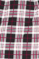 Plaid Contrast Elbow Patch Cardigan