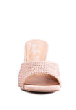 Imprint Diamante Stud Slip On Sandals