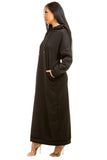 SEXY LONG MAXI HOODIE DRESS