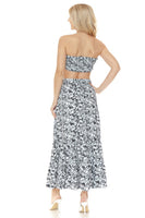 Women's Floral Skirt and TOP Set