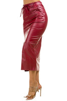 SEXY PU LEATHER LONG MAXI SKIRTS