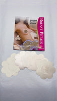 BS2006 Beige color nipple cover petals