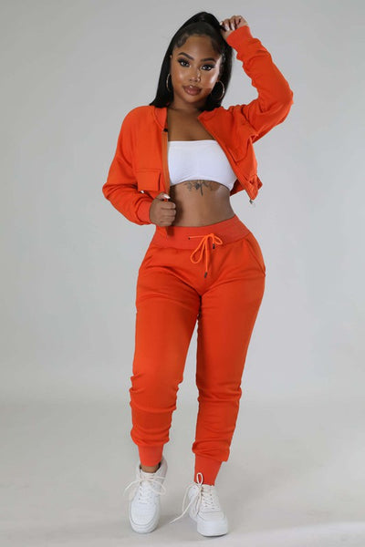 TOP TWO PIECE PANT SET