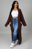 LONG MAXI SWEATER CARDIGAN