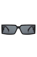 Rectangle Retro Square Wrap Around Sunglasses