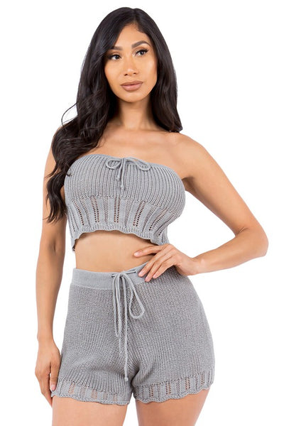 SEXY SUMMER FASHION TWO PIECE SET