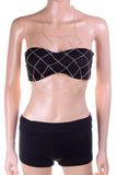 Iconic Chain Net Halter Bra Chain