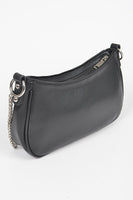 Vegan Leather Convertible Studded Shoulder Bag