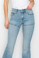 PLUS SIZE / HIGH RISE SKINNY FLARE