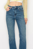 HIGH  RISE BOOT CUT JEANS