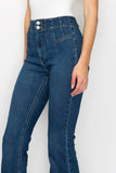 PLUS SIZE - HIGH  RISE MODERN FLARE JEANS