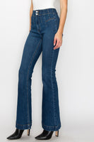 PLUS SIZE - HIGH  RISE MODERN FLARE JEANS