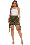 SEXY SPORT CAMOFLAGE SKIRT