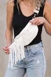 Nora Removable Fringe Crossbody Sling