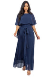 FASHION CHIFFON LONG MAXI DRESS