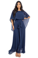 FASHION CHIFFON LONG MAXI DRESS