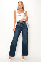 High Rise Wide Jeans