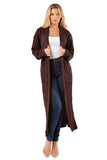 LONG MAXI SWEATER CARDIGAN