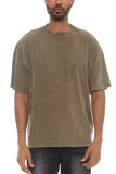 River Garment Wash Drop Shoulder Tee