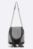 Iconic Rhinestone Convertible Fahion Bag