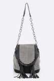 Iconic Rhinestone Convertible Fahion Bag