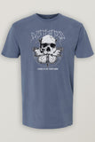 Skull Butterfly Vintage Garment Dye Tee